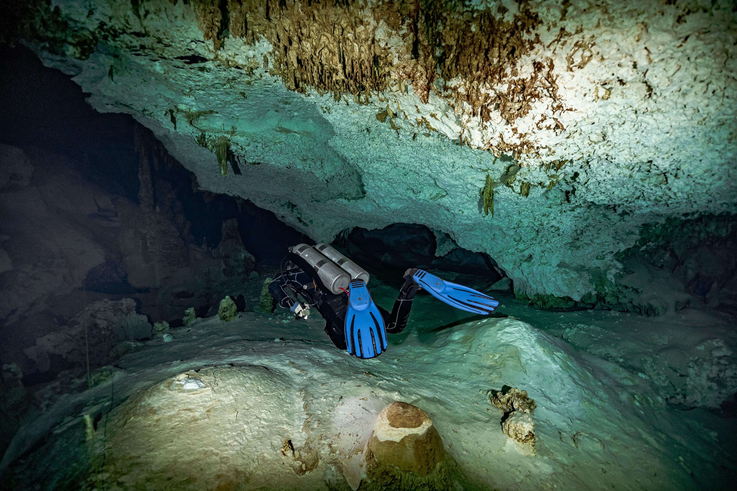 Riviera Maya – Buceo en Cuevas (2 buceos)